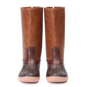 Youth Tall Zip Back Duck Boots